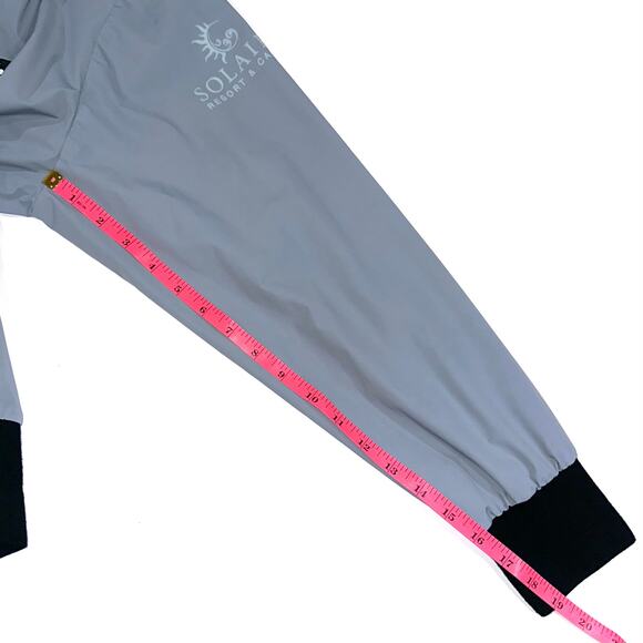 LPGA Mint Grey Sponsored Long Sleeve Golf Athletic Pullover Size Small - Picture 12 of 14